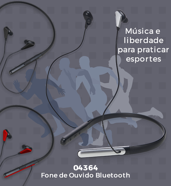 Fone de ouvido bluetooth BG04364 Fone de ouvido bluetooth BG04364